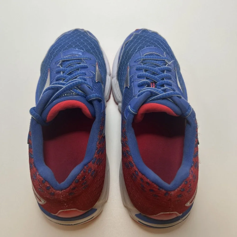 Mizuno Wave Rider 19 Running Shoes, Women's Size 10 Blue/Pink Trail J1GD160301